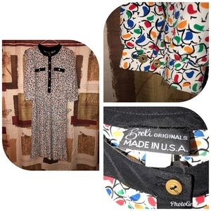 Vintage Breli Originals Made in USA size 10 Dress